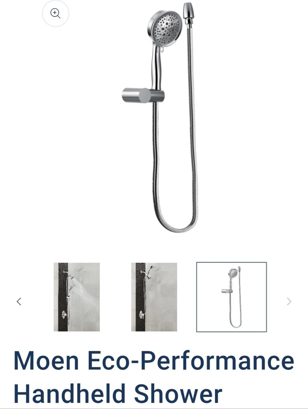 Moen Handheld Shower in Brushed Nickle